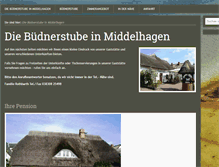 Tablet Screenshot of buednerstube.de